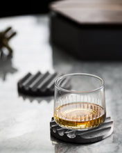 Load image into Gallery viewer, Carbon Coaster Set